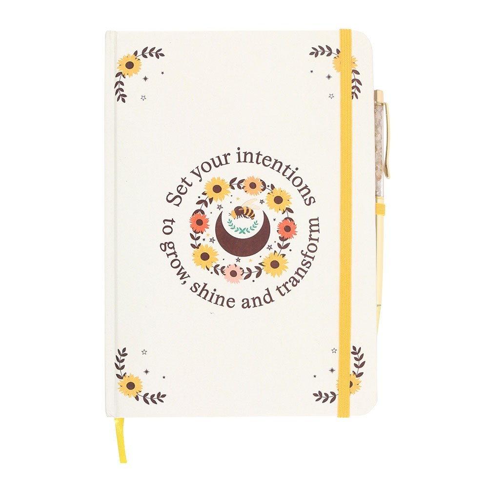 Something Different - Summer Solstice Intention Journal with Citrine Pen Notitieboek - Multicolours
